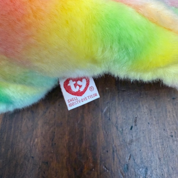 Ty Classic Buddy Rainbow the Chameleon NWT Plush Stuffed Animal - Picture 3 of 8